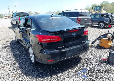 2016 Ford Focus Titanium from USA, damaged, VIN 1FADP3J28GL393422